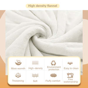 Literie multifonctionnelle doublée de polaire Sherpa Queen Size Couverture en mousseline de coton vert sauge Confort quatre saisons pour bébé adulte - Product Image 4