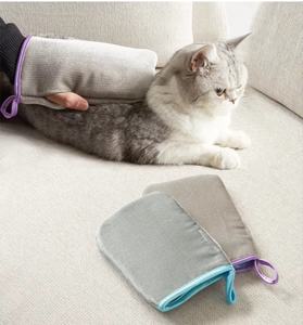 Gant de nettoyage électrostatique pour poils d'animaux et peluches, brosse anti-poils pour tissus - Product Image 1