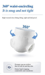 Pour <span class=keywords><strong>ABDL</strong></span> imprimé de qualité médicale couches pour adultes soins d'incontinence XL/2XL échantillons gratuits - Product Image 6