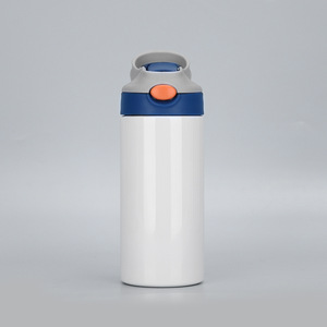 Gourde sportive portable pour enfants en acier inoxydable 304, à double paroi isolée sous vide, avec motif sublimation transfrontalière 'Petit Homme' - Product Image 3