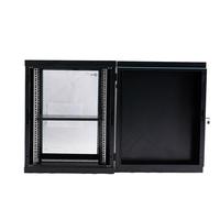Armoire de serveur 19 pouces de large, 24 pouces de profondeur, 800 mm de profondeur, 15U, armoire de serveur sur pied avec ventilateur et alimentation