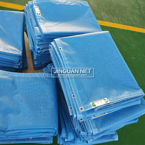 ตาข่ายนิรภัยเคลือบ <span class=keywords><strong>PVC</strong></span> ทนไฟ สำหรับงานก่อสร้าง  ตาข่ายนิรภัยสำหรับนั่งร้านก่อสร้าง ทนทานต่อการฉีกขาด ป้องกันอาคาร - Product Image 4