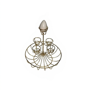 Soporte de Almacenamiento para Huevos de Alambre Metálico Plateado Moderno de Alta Calidad en Oferta, para la Encimera de la Cocina del Hogar, Decoración del Hogar - Product Image 1