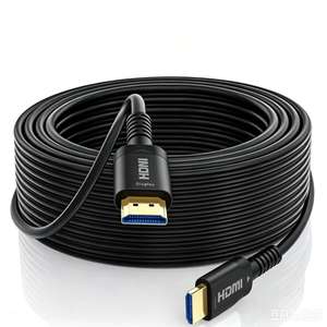 Cable de Fibra Óptica <span class=keywords><strong>HDMI</strong></span> de 18 Gbps, 4K 60Hz 1080P HD Video AOC <span class=keywords><strong>HDMI</strong></span> 2.0, Cable de Fibra Óptica de 10M 15M 100M de Longitud para Altavoces y Monitores - Product Image 1