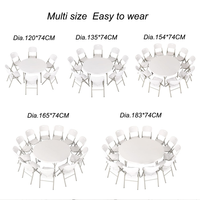 Vente directe d'usine, tables pliantes en plastique blanc de 6 pieds, modernes, pour hôpitaux, banquets de mariage, hôtels, gain de place