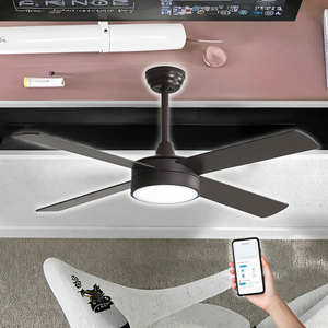 Chất lượng cao 52-inch hiện đại LED quạt trần với ánh sáng phổ biến điều khiển từ xa dự án cài đặt dịch vụ - Product Image 5