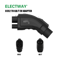 Adaptateur de charge rapide DC 400A CCS2 vers GBT pour véhicules électriques – Convertisseur norme UE vers norme chinoise