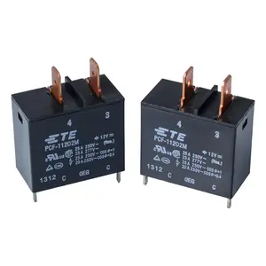 Original OEG power relay PCF-112D2M quick connect and pcb Rating 25 Ampere 250VAC 4-feet normally open relay switch 12v relay