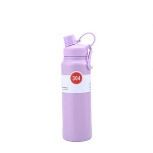Thermos portable en acier inoxydable 750 ml 950 ml, bouteille isotherme à double paroi pour les voyages et les sports - Product Image 2