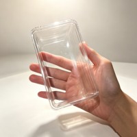 Boîte à gâteau en PET de qualité alimentaire, emballage transparent pour pâtisserie, mini boîte à dessert mousse, étui cadeau, logo personnalisé