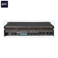 Amplificateur de puissance audio professionnel PAT FP10000 1350W Classe TD 4 canaux XLR Impédance 8 ohms Boîtier métallique Garantie 1 an pour les spectacles en direct