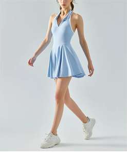 ชุดเดรสสำหรับเล่นกอล์ฟชุดเล่นกีฬากลางแจ้งชุดเล่นกอล์ฟแบบชิ้นเดียวยืดหยุ่นได้ตามต้องการ - Product Image 6