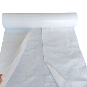 10フィート12フィート幅ホワイトオレンジ色織りポリエチレンプラスチックシート強化 - Product Image 4