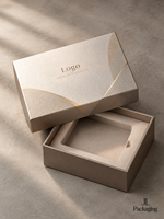 Boîte cadeau avec couvercle et base imprimés métallisés pour produits haut de gamme, boîte en papier imprimée couleur avec dorure à froid, fournisseur en gros, boîte kraft personnalisée