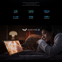 Adlldocube Ultra Pad nuevo 2 en 1 Android 15 Tablet 13 pulgadas Tablet con funda de teclado 12GB Ram 256GB Rom 15000mAh Tablet PC