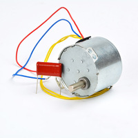 Moteur synchrone à aimant permanent monophasé 8W miniature AC 220V 25 tr/min 50KTYZ Chine sans support