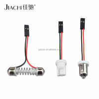 Ampoules automobiles 6/9/12/15/18/24 SMD LED en aluminium 12V certifiées CE, lampe de lecture intérieure de voiture T10 BA9S, dôme festoon blanc