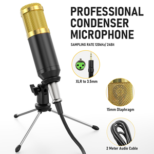 Kit de Micrófono de Cinta con Cable, Micrófono de Condensador Omnidireccional, Sonido Claro, Cancelación de Ruido, Micrófono de Mano - Product Image 3