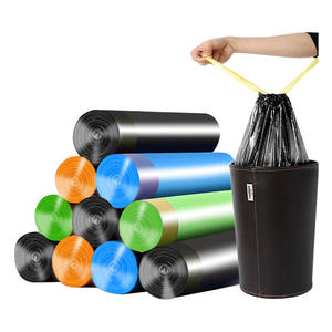 Bolsas de basura altas para cocina 4 galones 30 galones Construcción Diseñador personalizado Vietnam Bolsas de basura de alta calidad 3Mil 13 galones - Product Image 1