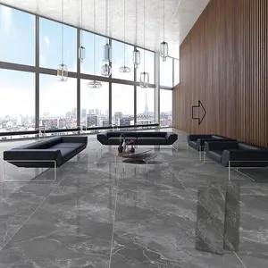 150X75Cm 60X30 Inch Polished Ceramic Tile Hotel Lobby Floor Marble Look Porcelain Tile