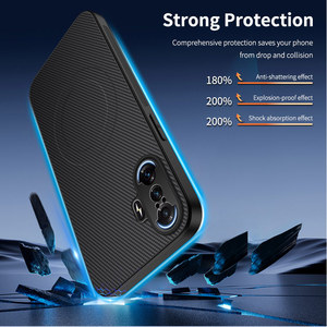 Custodia Posteriore Magnetica in Pelle con Texture Fibra di Carbonio Opaca per Xiaomi <span class=keywords><strong>Redmi</strong></span> <span class=keywords><strong>K40</strong></span> Gaming 5G, Compatibile con Ricarica Wireless - Product Image 6