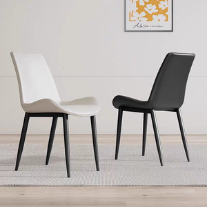 ダイニングレザーチェア アパート用 レザー製ホーム家具 ダイニングルームチェア モダンレザー - Product Image 3