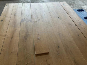 Suelo de Madera de Roble Inglés Rústico de Alta Calidad, Acabado Natural, en Tablas Anchas - Product Image 5