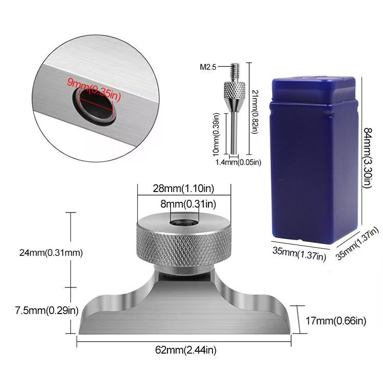 IP54 Electronic Digital Micrometer 0.001mm Metric/Inch 0-12.7mm /0.0005&quot; Precision Dial Indicator Gauge