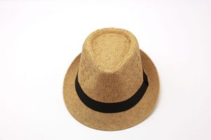 Sombreros Fedora de Paja <span class=keywords><strong>Cubana</strong></span> SOLPOP Estilo Años 20, para Hombres y Mujeres, Ala Corta, Unisex, para Protección Solar Diaria - Product Image 5
