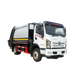 Camion à ordures compacteur à chargement arrière Dongfeng 13m3 pour les zones municipales et les rues - Product Image 1