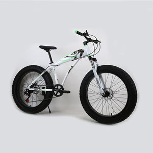 Vélo de neige 26 pouces X4.0 gros pneu en acier pour hommes 21 vitesses frein à disque <span class=keywords><strong>Chopper</strong></span> gros pneu vélo de montagne à vendre - Product Image 1