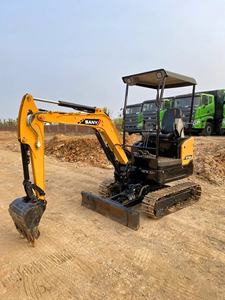 Mini-excavatrice sur chenilles Sany SY16C 90 % neuve avec pompe et roulement de haute qualité, modèle 2020, 1,8 tonne, à vendre - Product Image 3