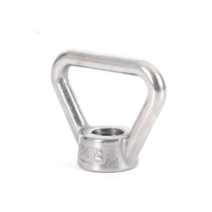 Écrous triangulaires à œil en forme d'anneau, en acier inoxydable 304 zingué, de qualité supérieure, pour applications lourdes, écrous trapézoïdaux métriques certifiés, <span class=keywords><strong>M8</strong></span>-M24 - Product Image 1