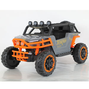Mobil Listrik Anak Unisex UTV 12V Isi Ulang 4 Motor <span class=keywords><strong>2</strong></span> Kursi Ride-on UTV ATV untuk Anak Laki-laki Mobil Listrik 4x4 - Product Image 2