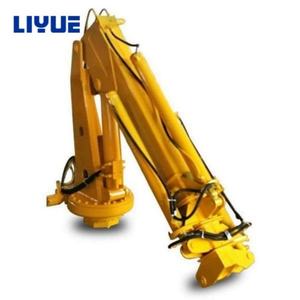 Grue De Chantier <span class=keywords><strong>Kran</strong></span> de levage de flèche hydraulique télescopique, grue de bateau de 2 à 25 tonnes, nouveau - Product Image 5