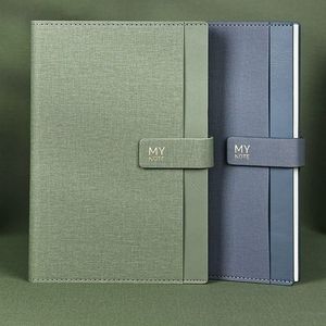 ชุดของขวัญ A6สมุดแพลนเนอร์สมุดโน้ตหนัง PU แบบปกแข็ง B5 A5พร้อมกล่องและปากกา - Product Image 2