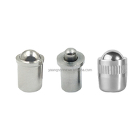 Corps moleté en acier inoxydable M8 Goupille hexagonale fendue Plongeur d'indexation à ressort Plongeurs à billes