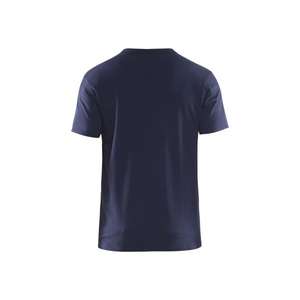 BLAKLADER - 353310298800XS T-<b>shirt</b> slim fit <b>Navy</b> <b>Blue</b> - EAN 7330509601846 WORK T-<b>SHIRTS</b> AND <b>POLO</b> <b>SHIRTS</b> - Product Image 2
