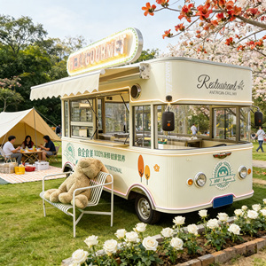 High Performance Mobile Food Cart Stable Chassis Concession Cart for Long‑Time Outdoor Operation - Product Image 1