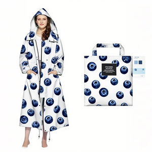 <span class=keywords><strong>Chubasquero</strong></span> para <span class=keywords><strong>mujer</strong></span>, ligero, transpirable, impermeable, chaqueta de lluvia, <span class=keywords><strong>cortavientos</strong></span> largo con capucha, <span class=keywords><strong>chubasquero</strong></span> transpirable, abrigos para <span class=keywords><strong>mujer</strong></span> - Product Image 6