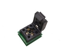 Adaptador de programador TQFP32 QFP32 a DIP32 IC, toma de prueba de Chip SA663, circuitos integrados de asiento ardiente