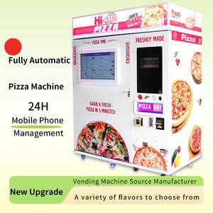 ホットセール中のピザ自動販売機、全自動高速ホットフードピザ自動販売機、中国からの輸入自動販売機 - Product Image 2