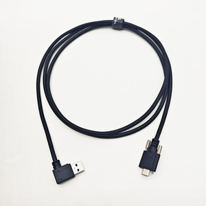 <span class=keywords><strong>USB</strong></span> 3.0 Loại C để gõ một góc cáp bên phải với vít tìm kiếm cáp cho tầm nhìn công nghiệp - Product Image 6