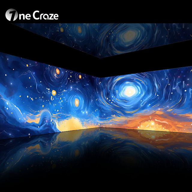 AR Immersive Projector 3d Immersive Projection Room Laser Projector Immersive Projection Room Cost Floor Wall Projection