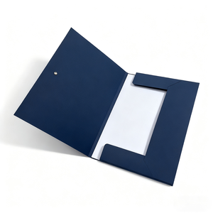 <strong>Custom</strong> Print Matt <strong>Paper</strong> Drawstring Manila <strong>Folder</strong> with <strong>Logo</strong> Printing Spot UV Reinforced <strong>File</strong> Bag for Office <strong>Documents</strong> - Product Image 3