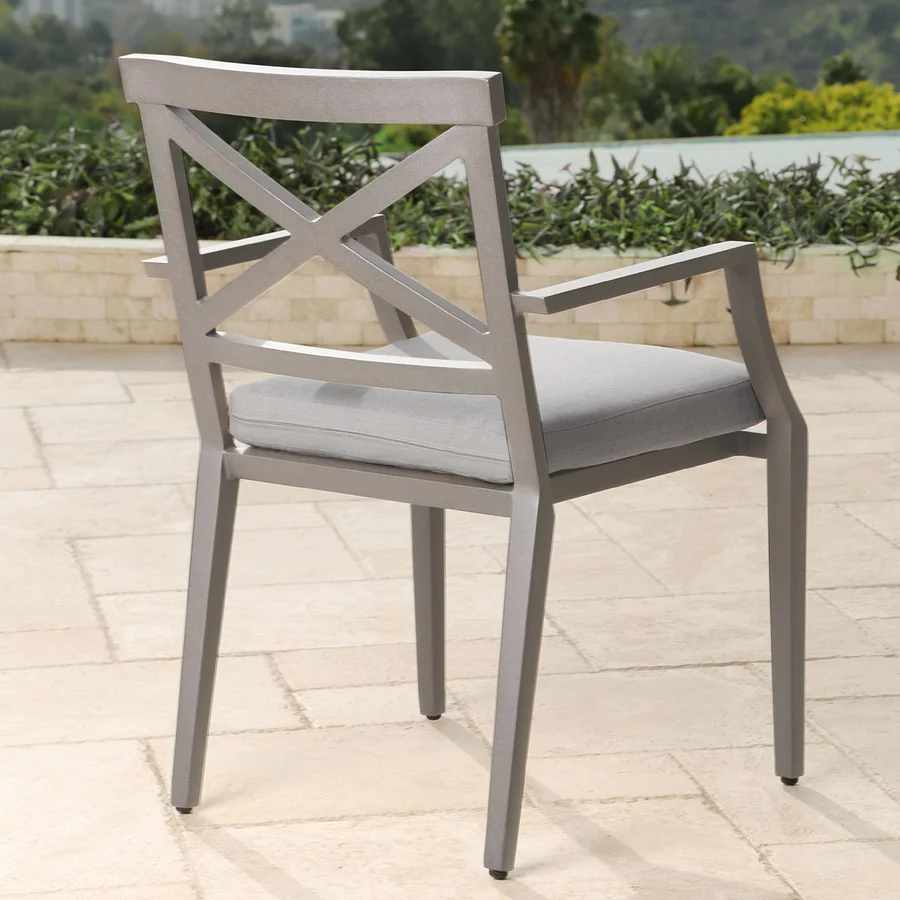 Garden sets table and chair outdoor furniture aluminum 7-piece dining set