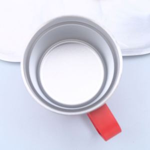 Tasse à café personnalisée de haute qualité en acier inoxydable de 12 oz avec logo imprimé, cadeau promotionnel pour entreprise, bureau, société - Product Image 6