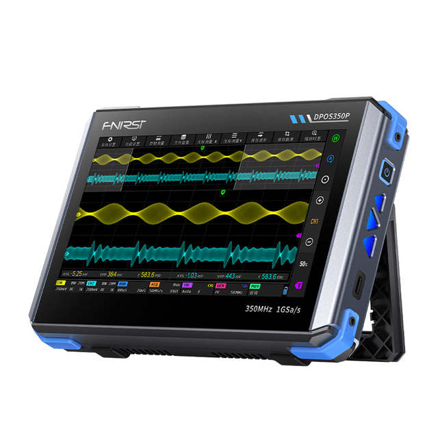 FNIRSI DPOS350P 4in1 350MHz Oscilloscope, 50MHz signal Generator, 350MHz Spectrum Analyzer, 50MHz Frequency Response Analyzer