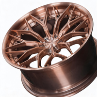 Rines de Auto de Diferentes Tamaños, Fabricados con Tecnología Fluid Formed, Compatibles con los Modelos Mazda, Mitsubishi, Kia, Lexus y Mercedes, con Patrones de Pernos 5X112, 5X130 y 5X120