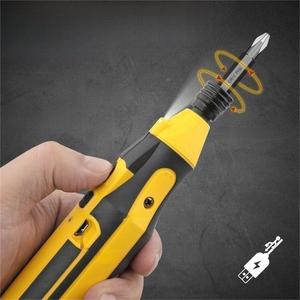 Combinación <span class=keywords><strong>4V</strong></span> destornillador eléctrico USB recargable <span class=keywords><strong>inalámbrico</strong></span> hogar pequeño Kits de herramientas eléctricas - Product Image 4